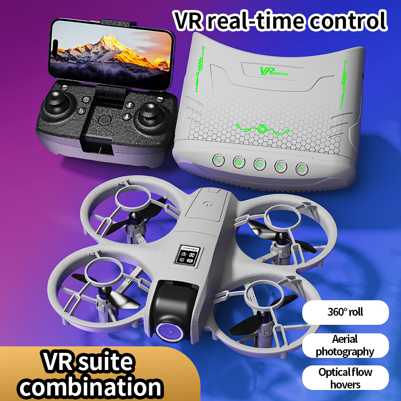 Rc Helicopter Mini - X228 VR FPV Drone HD double