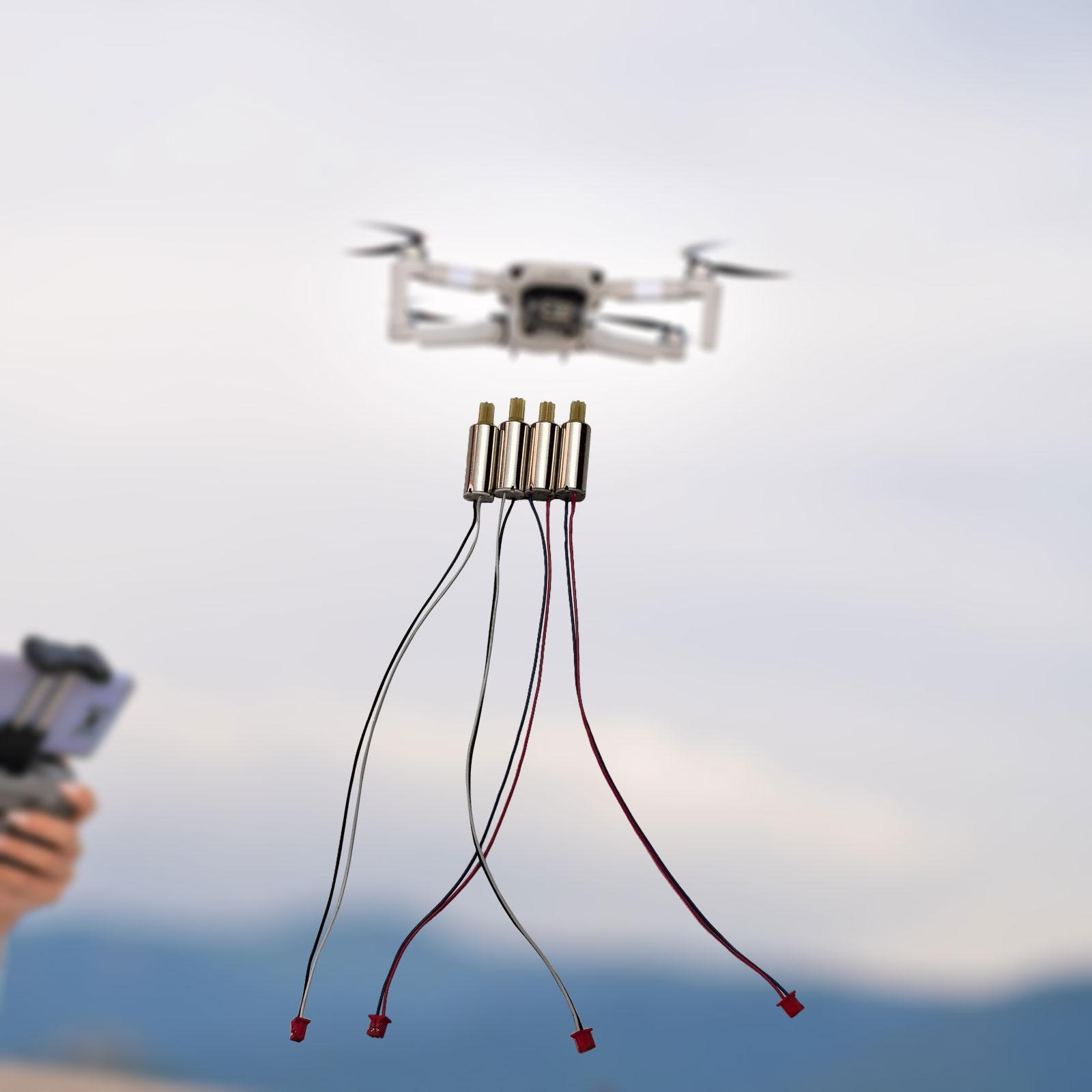 Rc Helicopter Coaxial - 4 Pièces de Composants de Moteur